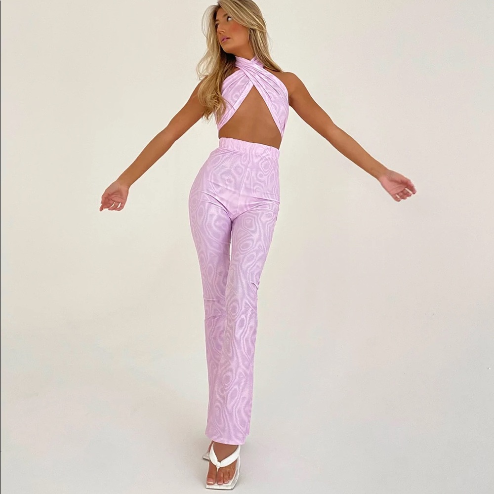 Pink two piece set